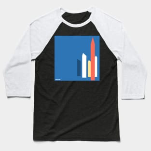 satellite towers art in mexican landscape wallpaper of modern architecture ecopop Baseball T-Shirt